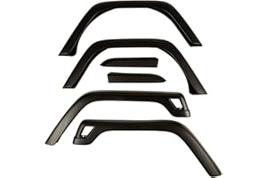 Omix-Ada | 11603.11 | Fender Flare Kit, 6 Piece, Factory Style | OE Reference: 55254918K6 | Fits 1997-2006 Jeep Wrangler TJ