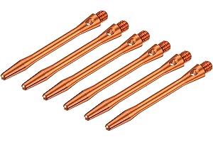 PATIKIL Dart Shafts Medium 2BA Thread Aluminum Dart Stems Dart Accessories Throwing Fitting for Steel Tip