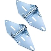 Dirvcp 2-Pack Garage Door Hinges #1 | 14ga galvanized steel; rust-resistant, pre-punched holes; for residential, light commercial doors