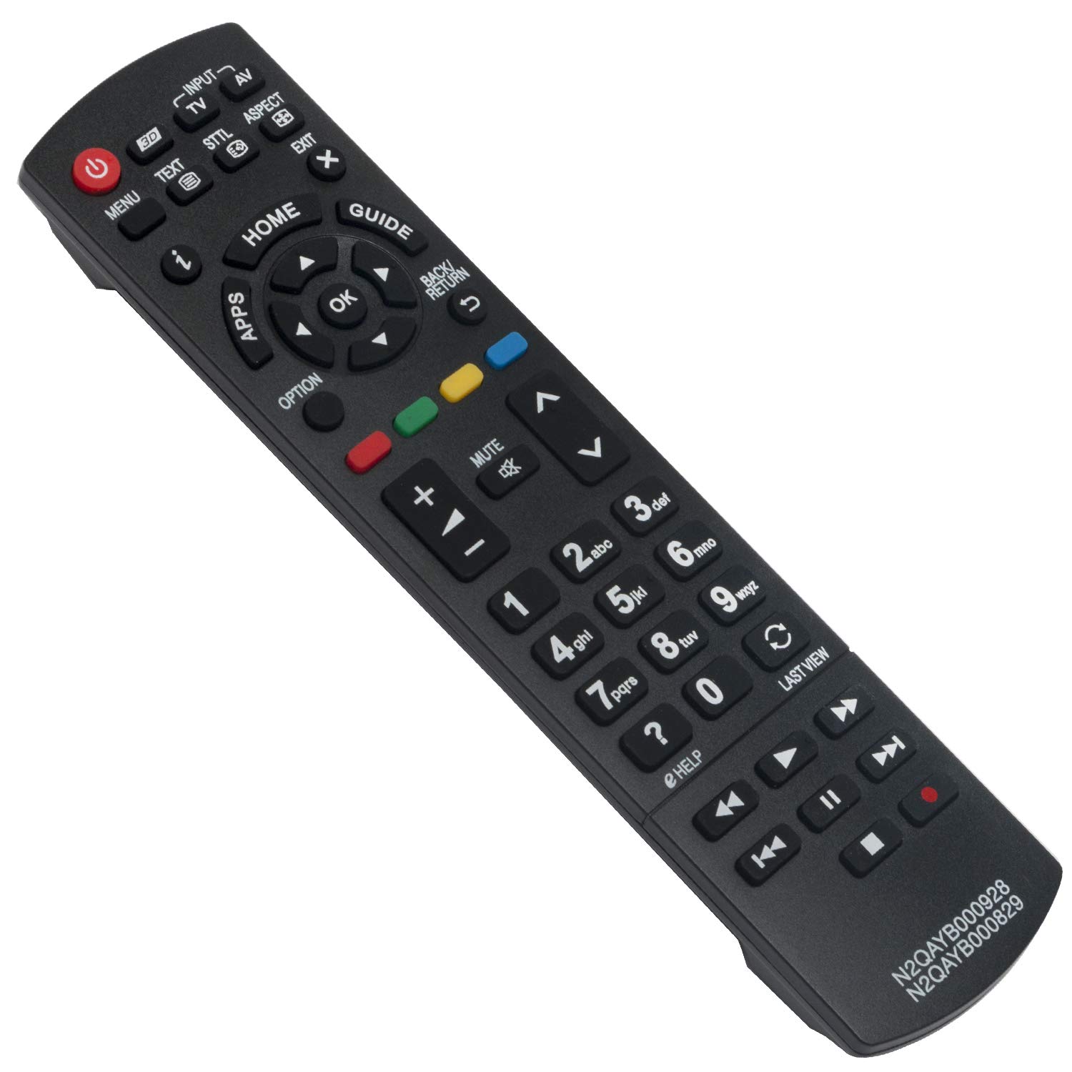 N2QAYB000928 N2QAYB000829 Replace Remote Control -VINABTY Remote Control Replacement for Panasonic TV TC-26LX14 TC-32LX1 TC-42PX14 TC-50PX14 TC-L26X1 TC-L32C12 TC-L32G1 TC-L32S1 TX-L55ETW60 TX-48AS640