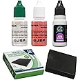 Gemtone Professional 14K Gold and Silver Testing Kit Solutions with Testing Stone and Neutralizer