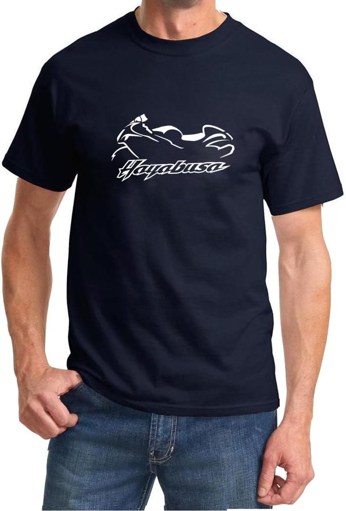 Suzuki Hayabusa Motorcycle Classic Outline Design Tshirt
