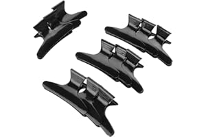12PCS Hair Clips, Hair Section Claws for Thick, with Anti Slip Handle for Hairdressers Styling Cutting Coloring