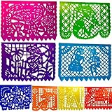 Mexican Day of the Dead Papel Picado Banner - Jumbo (16 FT) PAPER Party Streamers