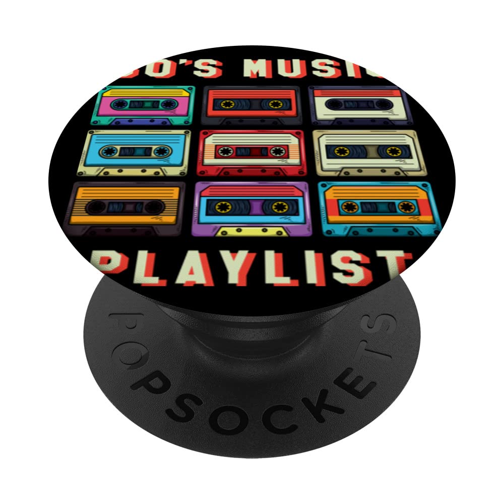 80's Music Playlist 1980 Kid 80s Cassette Collector PopSockets Swappable PopGrip