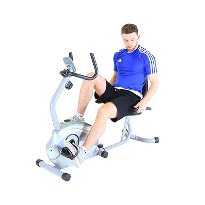 Adjustable Magnetic Recumbent Exercise Bike with Seychelles Ubuy