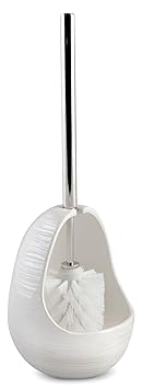 Bürstengarnitur WC Bürste Toilettenbürste Klobürste 'Weisse PERLE' Garnitur