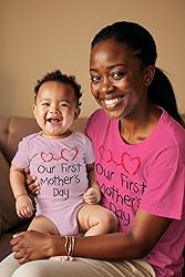 Tstars Our First Mothers Day Mommy and Me Matching