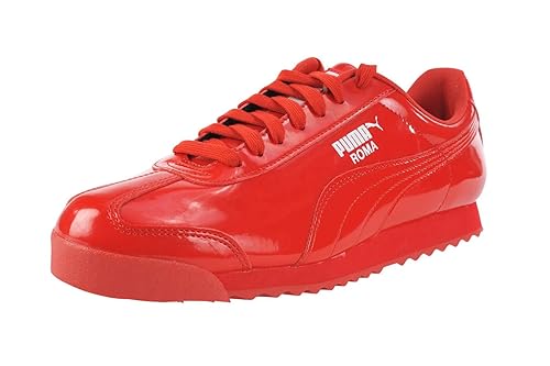 puma roma red white blue