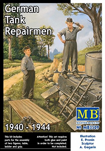 Masterbox 1:35 Scale German Tank Repairmen 1941-1945