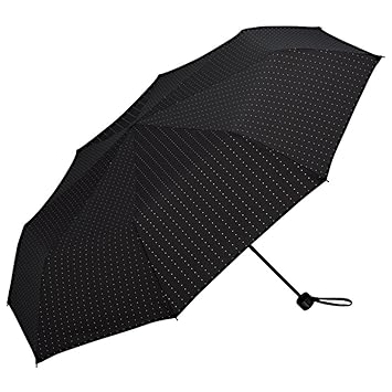 【クリックで詳細表示】ワールドパーティー(Wpc.) 雨傘 折りたたみ傘 ブラック 黒 65cm レディース メンズ ユニセックス 耐風 MSZ-006
