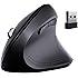 VicTsing Ergonomic Mouse, 2019 Upgraded Vertical Wireless Mouse 2.4G Optical Mouse-Reduce Wrist Pain , 6 Buttons 4 Adjustable DPI 1000/1600/2000/2400 Levels, Better Performance for PC, Desktop, Laptop