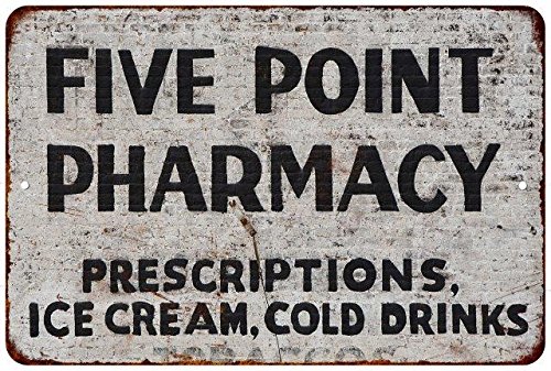 Vintage Pharmacy Sign for sale | Only 2 left at -75%