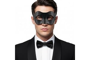 Erythem Masquerade Mask for Men, Venetian Style Masquerade Ball Mask for Halloween Costume Party Mardi Gras