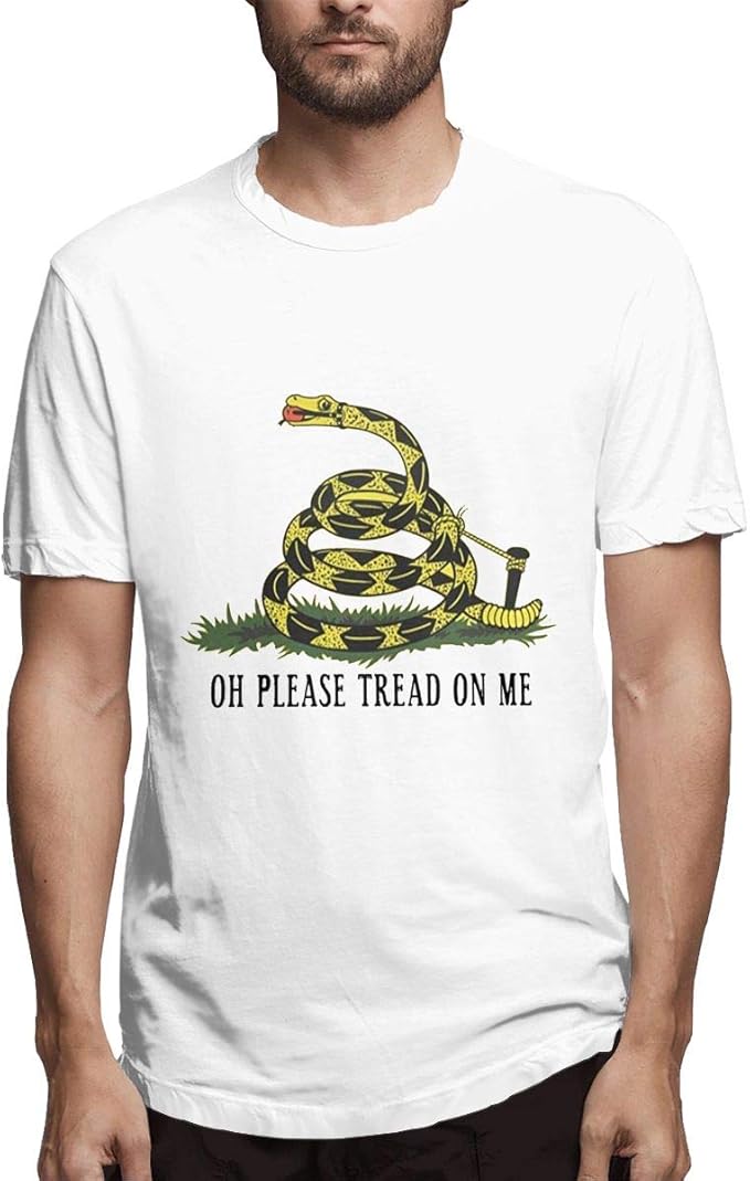 Oh Please Tread On Me Nont Step On Snek Men's Short Sleeve
