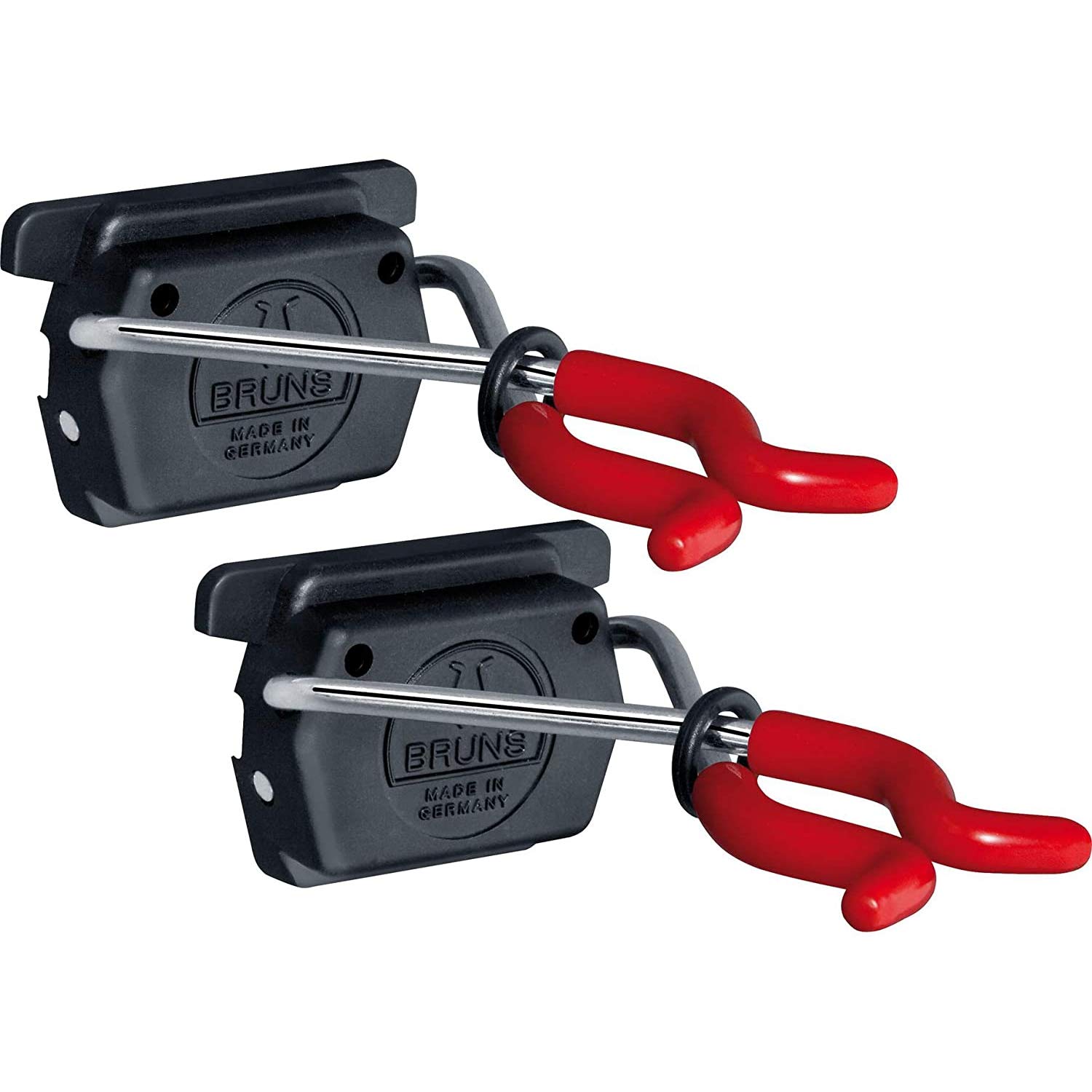 Pack of 2 Original BRUNS Tool Tidy Holders, Grabs Hold Infinitely, and in A Variable Way. Can Be Fixed Individually Or Added to A Bruns Rack for Additional Storage. Diameter 0-50mm, Holds Up to 10Kg