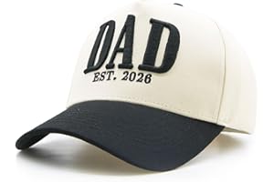 YQZUWUXE Dad Hats for Men, First Time New Dad Gifts 2026, Embroidered Trucker Hat Funny from Daughter Son Wife