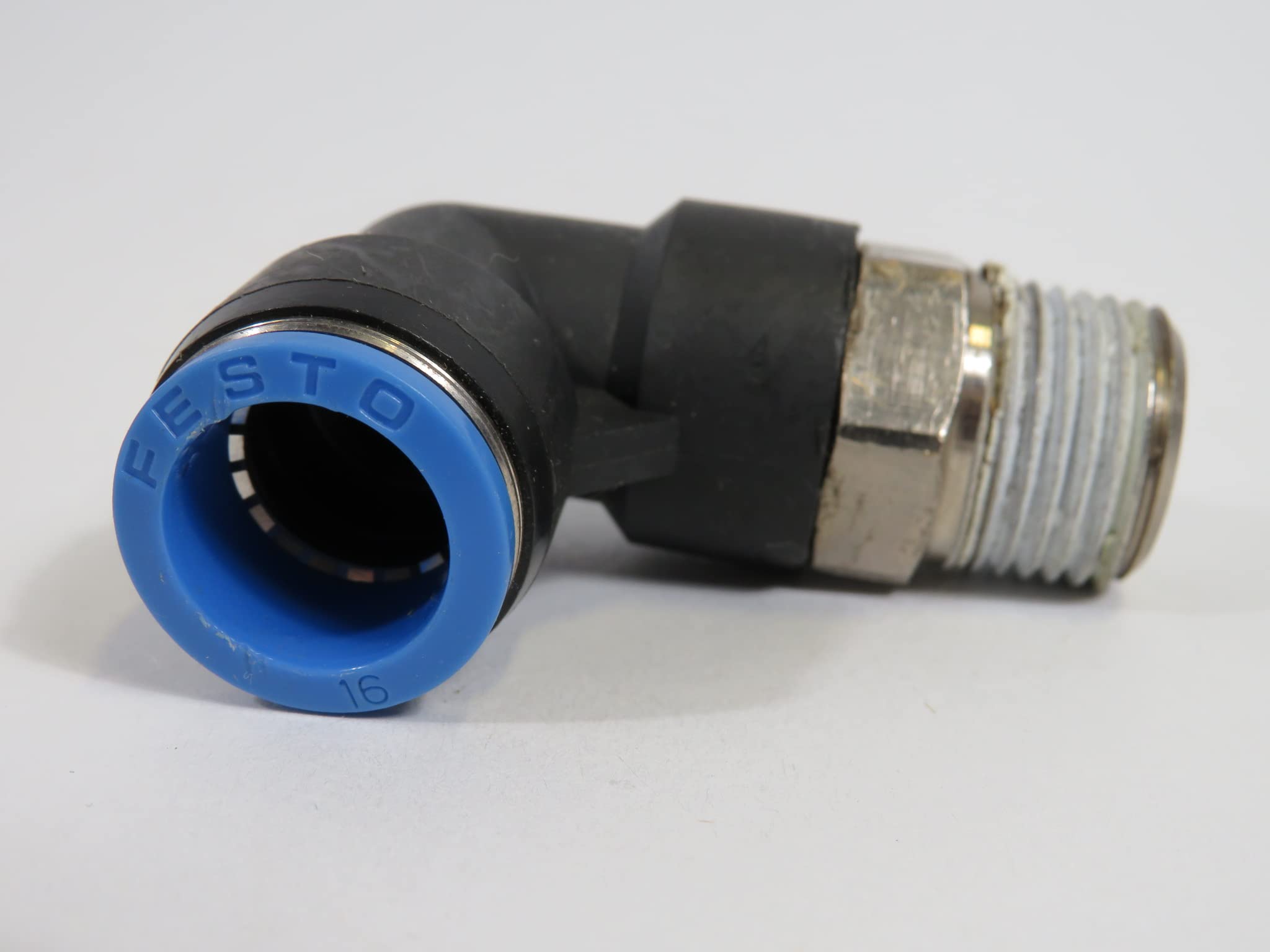 Festo 153055 QSl-1/2-16 Push-In L-Fitting, 109mm