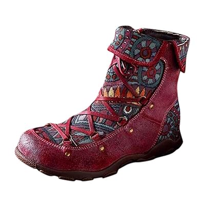 Winter Boots Bohemian Ankle Boots Yanvan Women's Bohemian Ankle