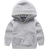 Ding-dong Baby Toddler Kid Boy Girl Solid Casual Pocket Hoodie Sweatershirt Pullover