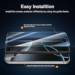 NEW'C 3 Pack Designed for iPhone 17 Pro Max, iPhone