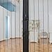 Magnetic Screen Door with Mesh Curtain keeps air in and keeps Bugs & Mosquitoes Out.Toddler And Pet Friendly. Fits Door Openings up to 34