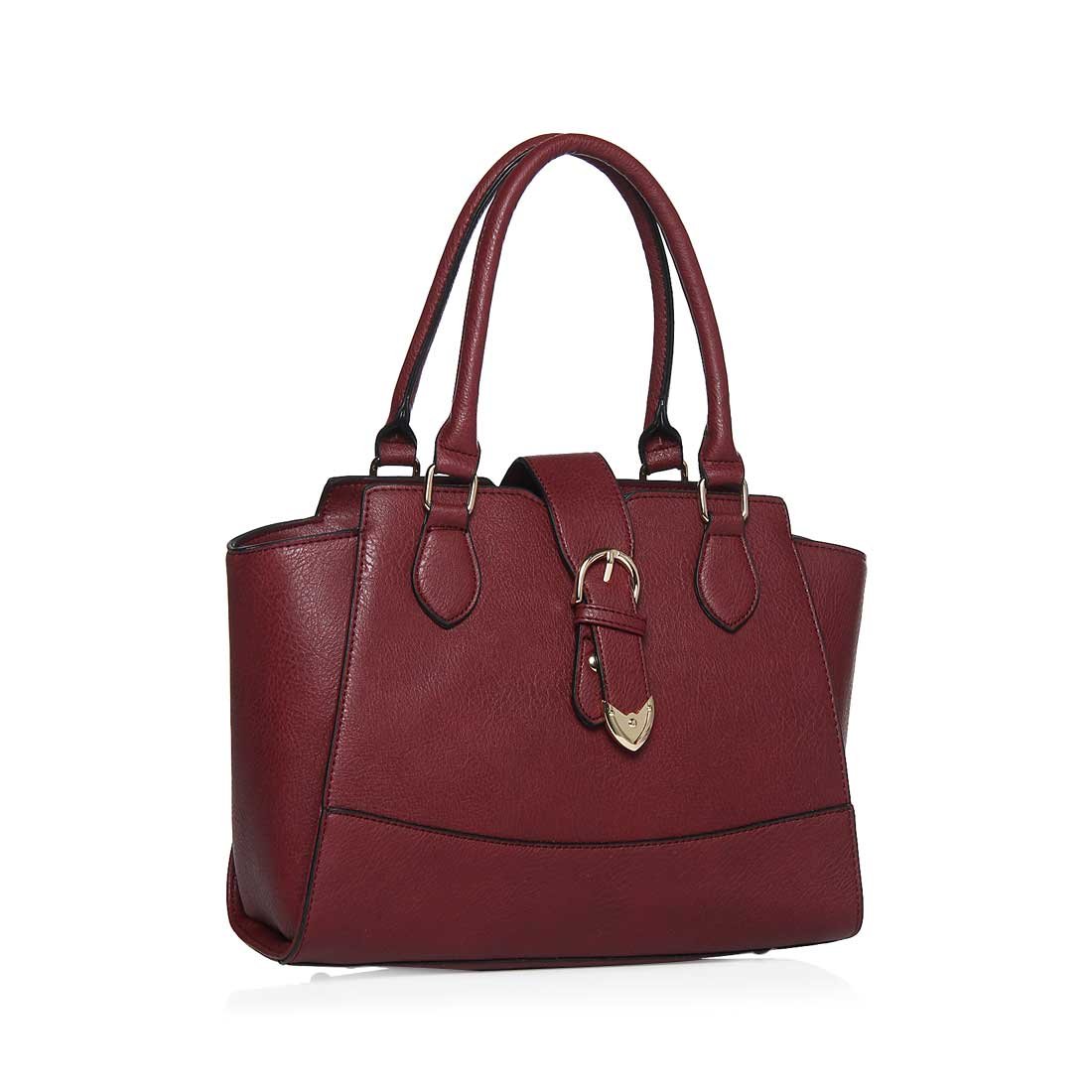 satyapaul women's satchel (marsala) ()