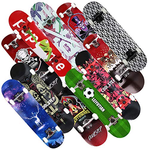 THMEX Pro Skateboards Completes Skateboard Skateboards and for Beginners 7 Layer Canadian Maple