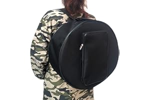 PENINSULA LOVE Snare Drum Bag Waterproof Drum Backpack Travel Drum Shoulder Bag Portable Drum Storage Case with Adjustable Strap and Padded Handle,14"