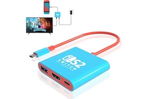 NALENSY Switch Docking Station for Nintendo,Switch Dock Adapter Compatible Switch OLED/Steam Deck Support 4K60HZ Switch TV Dock Mode with HDMI2.0,Portable Nintendo Switch Docking Station(Not for Switch2)