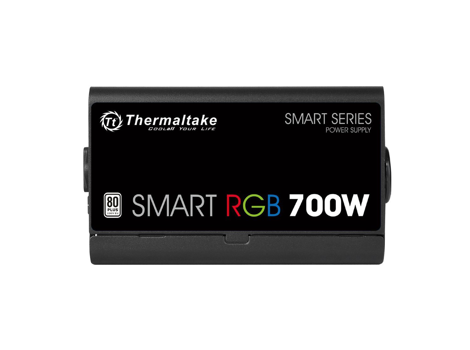 Thermaltake Smart RGB 700W 80+ 256-Color RGB Fan ATX 12V 2.3 Kaby Lake Ready Power Supply 5 Yr Warranty Power Supply PS-SPR-0700NHFAWU-1