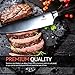 Chef Knife 8 Inch Sharpest Kitchen Knife Includes Chefs Knife Sharpener and Blade Cover for a limited time