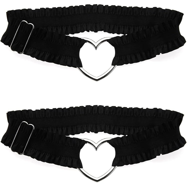 2-Piece Women's Lace Garter Belt Set  Bridal Wedding Garters With Faux  Pearls For Bride, Prom,