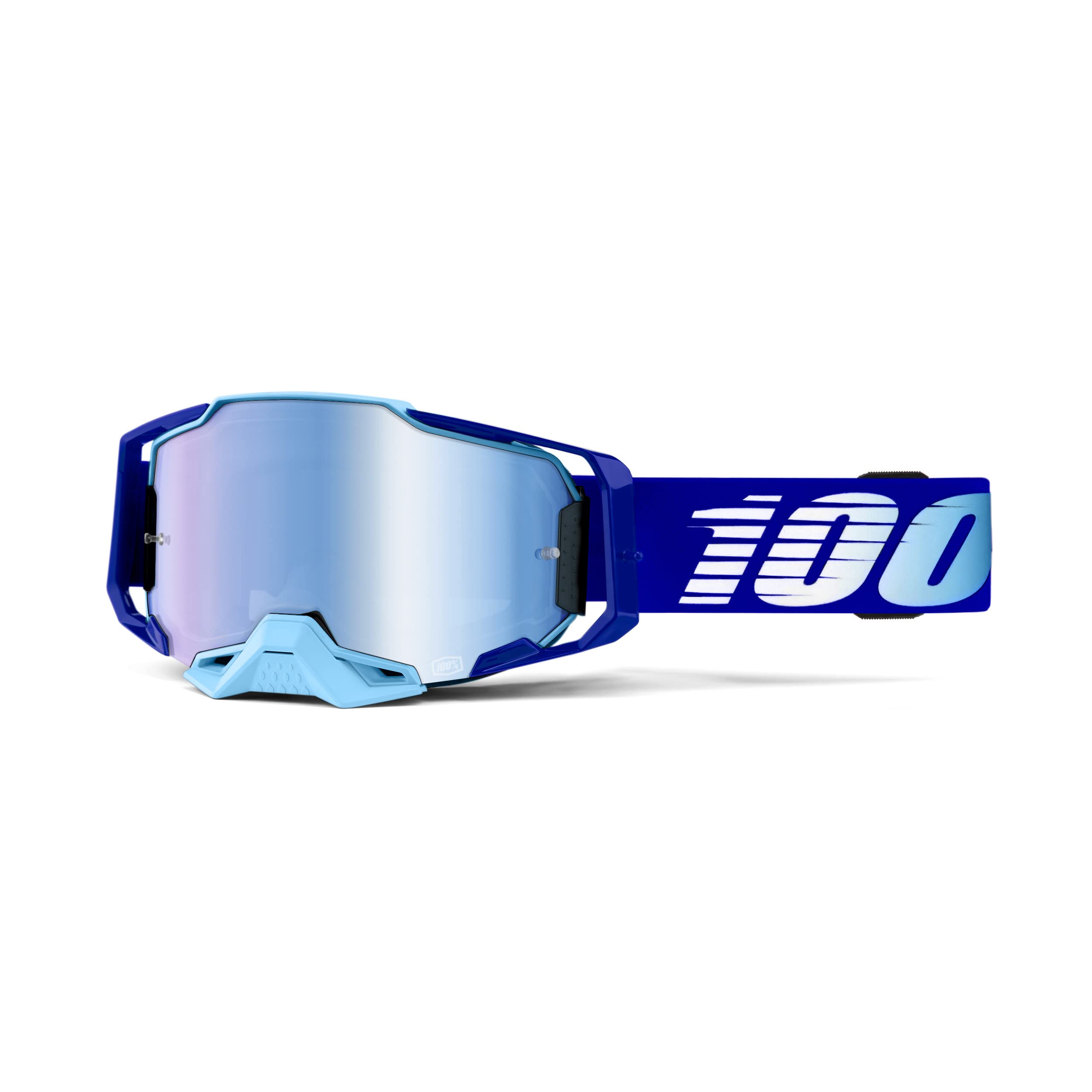 100% ARMEGA Goggle Royal - Blue Mirror Lens