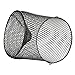 Pisfun Minnow Trap Crawfish/Ell/Grass Shrimp/Crawdads Trap Steel Bait Traps Storage Fishing Net Bucket (9 x 17.7-Inch)