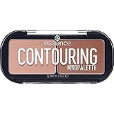 Essence Contouring Duo Palette - Matte Finish, Brown, Palette Container