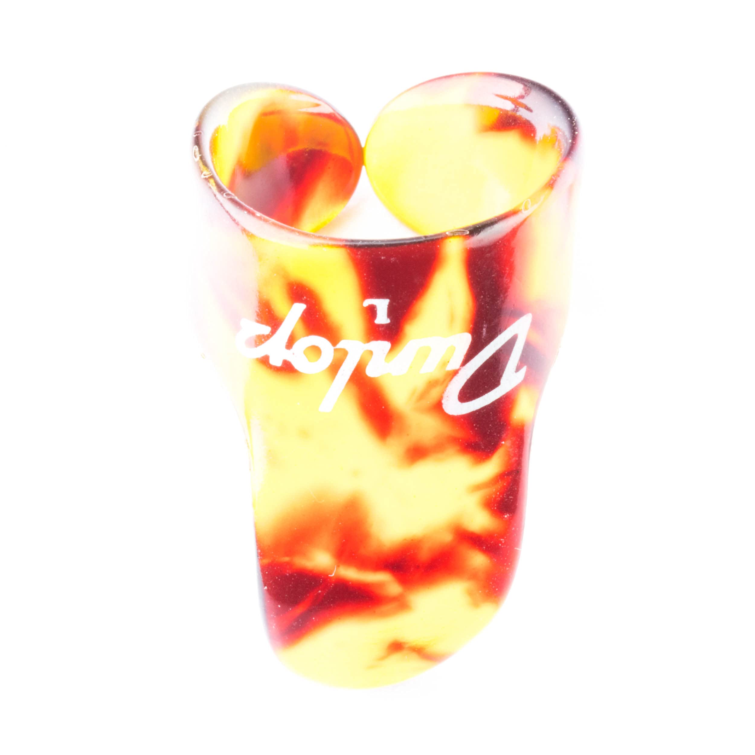 Dunlop 9020R Shell Plastic Fingerpicks, Large, 12/Bag