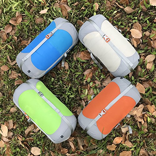 Jolmo Lander Sleeping Bag Compression Sacks Stuff Sacks Travel Storage Bag 4sizes×4colors (Orange, L/20L)