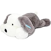 Vintoys Dog Hugging Pillow Big Soft Plush Puppy Stuffed Animal for Kids and Adults Gray 26"