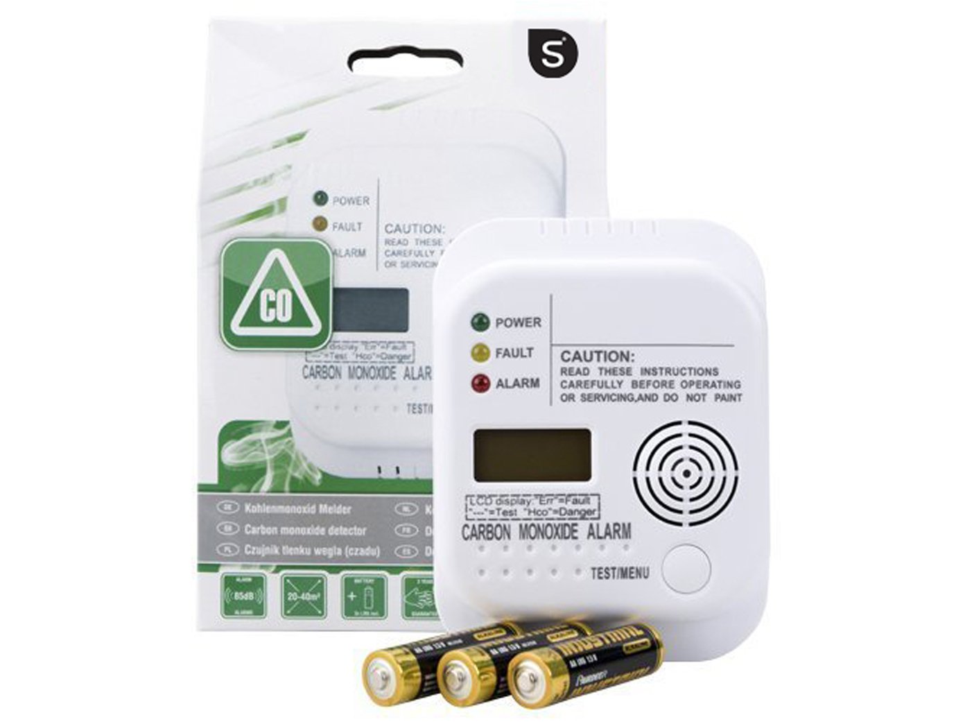 Protección contra incendios de SET3 (3 x TÜV Detector de ...