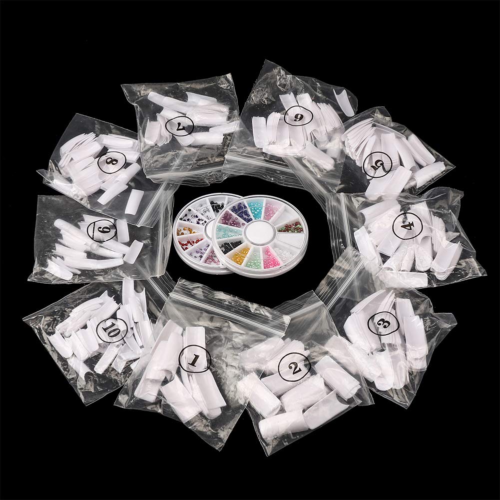 Acrylic Nail kit, with Nail Flowers Monomer and Basic Nail Art Tools Shinny Glitter Acrylic Powder liquid Kit Gift Box Set: Beauty