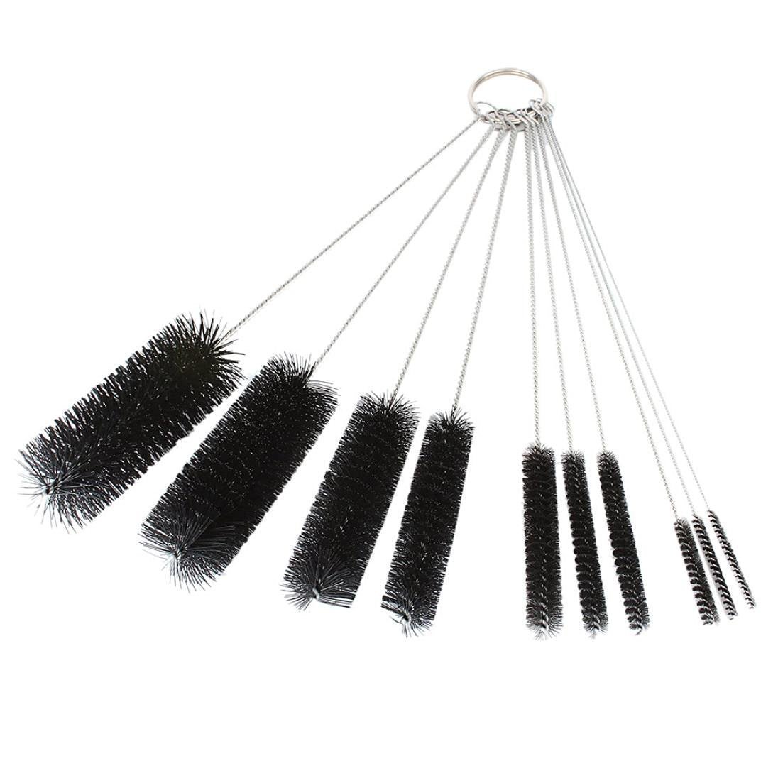 DXG Cleaning Brushes, 8.2 Inch Nylon Tube Brush Set Pipe Cleaner Set