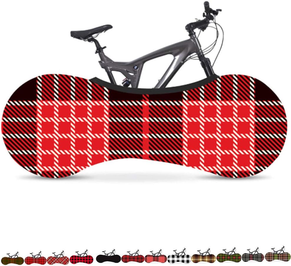 RANRANHOME Bicycle Wheel Cover, AntiDust Indoor Bike