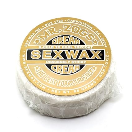 SEX WAX Dream Cream Topcoat Gold Cold-Cool Water