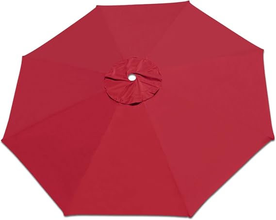 Amazon Com Strong Camel Replacement Patio Umbrella Canopy Cover For 13ft 8 Ribs Umbrella Taupe Canopy Only Burgundy Garden Outdoor