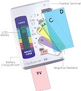 Bestgle Universal Battery Tester Checker with LCD - C D AA AAA 9V Button Cells view 4