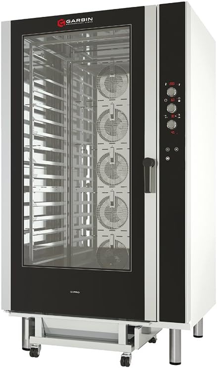 Professional pastry Oven Convention g|pro Bakery 16 Trolley, 24,000 W, 16 Trays 600 x 400 mm, 5 Engines with Reverse Function, Timer Analogue 0 10 H