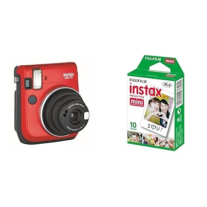 Fujifilm Instax Mini 70 - Cámara analógica instantánea (ISO 800 ...