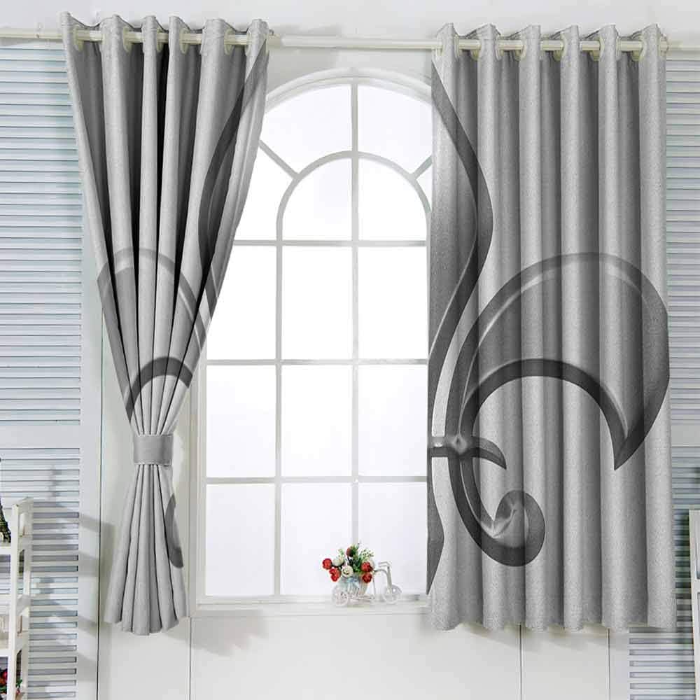 Cortina de decoración gráfica flor de lirio flor de lis símbolo de la