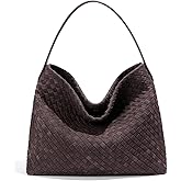 Women’s Trendy Suede Woven Tote Bag Shoulder Bags For Women Fall Winter Hobo Purse Work Purses Suede Travel Handbag 2025